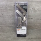Andersen Modern Storm Door Handle Set Brushed Dark Nickel Deadbolt 92888 New. Price: $49.00.