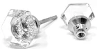Rousso's Reproductions Solid Glass Door Knobs 0016-BN Clear Six Point Interio... New. Price: $91.22.