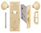 Stuff-inside Mortise Bathroom Lockset No Key New. Price: $31.91.