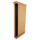 Corner Guard, Flame Retardant, Black, 2"W X 96"H, 19F846 New. Price: $43.89.