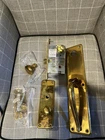 Baldwin Mortise Lock Entry Handle Set Brass Open. Price: $400.00.