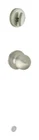 Schlage JH59CNA630 Dexter By Corona Knob Interior Handleset, Satin Stainless New. Price: $77.84.