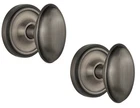 Nostalgic Warehouse Classic Rosette With Homestead Door Knob, Privacy - 2.75" New. Price: $69.99.