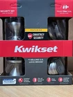 Kwikset Signatures Cameron Satin Nickel Smartkey Deadbolt Door Knob Combo Pack New. Price: $47.99.