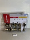 Kwikset Keyed Entry Single Cylinder Deadbolt Pack Brass 242T 92420-032 New 4G8. Price: $40.99.
