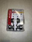Kwikset Tylo Entry Door Knob Single Cylinder Deadbolt Combo Pack Satin Chrome Open. Price: $18.59.