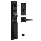 Newbang Right-handed Matte Black Electronic Smart Handleset With Keypad Lock .... Price: $204.65.
