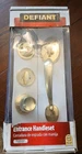 Door Defiant Entrance Handleset Polished Brass New In Box #473511. Price: $29.99.