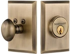 Nostalgic Warehouse Nyknyk 1CYL 238 Na New York Solid Brass. Price: $177.75.