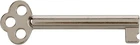 Uniqantiq Hardware Supply Nickel Plated Hollow Barrel Skeleton Key For Cabinet New. Price: $10.63.
