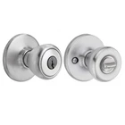 Kwikset Tylo Entry Door Knob With Lock And Count (pack Of 1), Satin Chrome New. Price: $39.03.