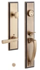 Signature Hardware 552085AB Aurick Brass Lh Keyed Entry Door Lever No Backset New. Price: $156.06.