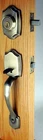 Kwikset Belleview Handleset With Tylo Knob Antique Brass 687BWXT5 #6P8 Open. Price: $34.99.