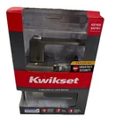 Kwikset Singapore Square Satin Nickel Keyed Entry Handle W/ Smartkey Security Open. Price: $27.99.