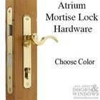 Atrium Door Hardware Lever Set Mortise Lock Keyed Thumb Turn Choose Color New. Price: $198.49.