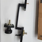 Schlage FE285 Cen 622 Bwe Col 134 Front Entry Handleset Interior, Matte Black Used. Price: $32.95.