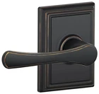 Schlage F10-VLA-ADD Avila Passage Door Lever Set New. Price: $39.99.
