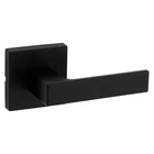 Kwikset Singapore Square Matte Black Hall/closet Door Handle With Microban New. Price: $24.95.