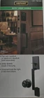 Defiant Vancouver Matte Black Entrance Door Handleset New. Price: $39.00.