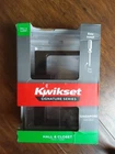 Kwikset Singapore Square Hall & Closet Handle Matte Black Model 97200-899 New. Price: $21.99.