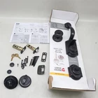 Kwikset Montara Front Door Lock Handle Deadbolt Set, Venetian Bronze Used. Price: $49.95.