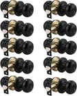 Probrico 10 Pack Round Privacy Door Knob(thumb Turn Lock On The Inside), Keyless New. Price: $80.99.