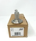 Schlage F94 619 Right Flair Interior Pack Handleset Satin Nickel-open. Price: $28.99.