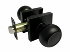 Matte Black Square Plate Door Locks Knobs Keyed Entry Privacy Passage Deadbolt New. Price: $149.40.