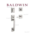 Baldwin Prestige Satin Nickel Entry Door Handleset Smart Key Spygrass Lock New. Price: $108.88.