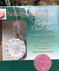 Nostalgic Warehouse Rope Rosette Crystal Knob, Antique Pewter, Double Dummy New. Price: $35.00.
