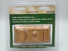 Gate House Deadlock Single Cylinder Brass Entry Security Door #0231603 New. Price: $14.99.
