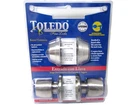 Toledo Double Cylinder Satin Nickel Combo Set CV1501MAUS32D Front Door-sealed! New. Price: $15.95.