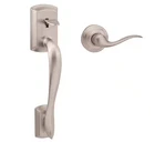 Kwikset Avalon Venetian Bronze Exterior Entry Door Handleset, 815AVHXTNL 11P Open. Price: $54.99.