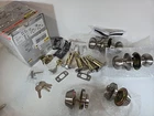 Defiant Hartford Deadbolts Keyed Entry Door Knobs 1008 974 320 Satin Nickle Open. Price: $16.00.