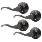 Gobekor 4 Pack Dummy Door Handles Oil Rubbed Bronze Interior Levers Left New. Price: $44.58.