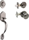 HZ2610XCK-AN Heritage Front Entrance Handleset In Antique Nickle With Colonial New. Price: $89.99.