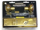 Brass Finish Inside Mortise Lock With Skeleton Key. Price: $52.48.