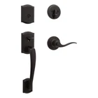 Kwikset Prescott Front Door Lock Deadbolt Set, Entry Handleset Ext... New. Price: $190.18.