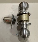 Schlage D53LD Orb 630 Entry Function Knob 2-3/4 Backset Latch Grade 1 Used. Price: $50.00.