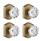 Clctk 4 Pack Crystal Glass Dummy Door Knob, Single Side Set F... New. Price: $120.40.