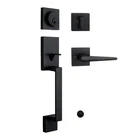 Newbang Traditional Keyed Handleset For ENTRY-2010, Matte Black. Price: $105.49.