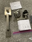 = Kwikset Front Entry Handleset 96870-166 Satin Nickel Single Cyl Fits Standard Open. Price: $52.80.