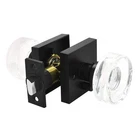 NUK3Y Nova Door Knob Crystal Glass Round New. Price: $31.59.