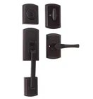 *read* Delaney Italian Visconti Edged Bronze Door Handleset With Artino Interior Open. Price: $59.99.