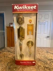 Kwikset Arlington Polished Brass Single Cyl Handleset Lock Lido Door New. Price: $114.95.
