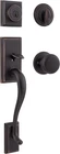 Kwikset Hawthorne Front Entry Door Handleset Lock Venetian Bronze W/ Juno Knob New. Price: $123.99.