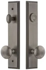 Grandeur Carfav Tp Eset 238 Carre Solid Brass Tall Plate Single - Grey New. Price: $576.00.