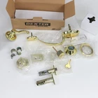 Dexter Schlage Barcelona Left Entrance Handleset In Brass JH60 605 Las Open. Price: $50.00.