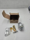 Kwikset 25733-005 Keyed Dead Bolt Assembly, Brushed Nickel Finish, With Keys Open. Price: $17.99.