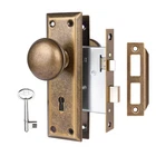 Mortise Lock Set For Interior Door, Vintage Antique Knobs With And .... Price: $39.96.